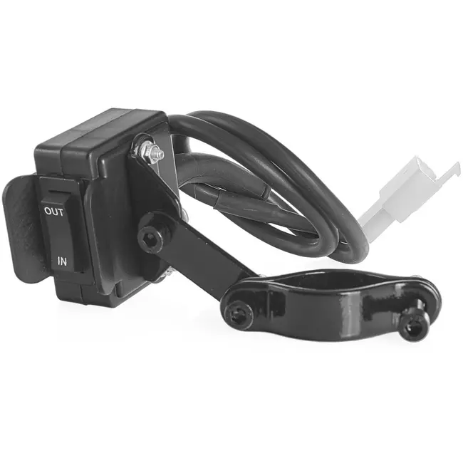 GEKO Elektrische lier - 12V - 1361 kg trekkracht - Stalen kabel 12m - Off-road geschikt