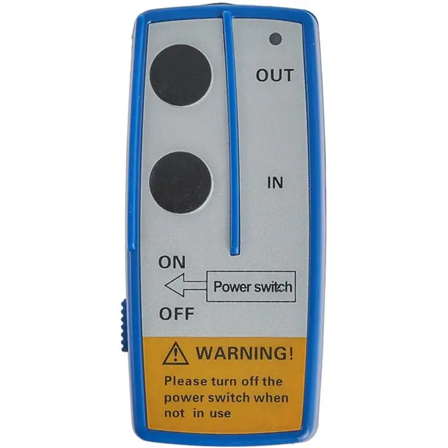 GEKO Elektrische lier - 12V - 1361 kg trekkracht - Stalen kabel 12m - Off-road geschikt