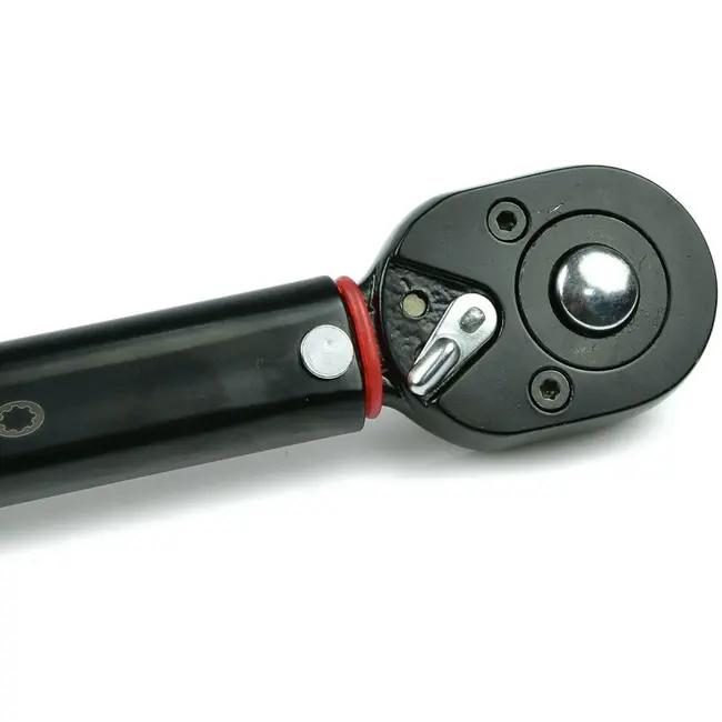 GEKO Dynamometrische sleutelset - 28-210 Nm - CrV staal - Inclusief impactdoppen - Zwart