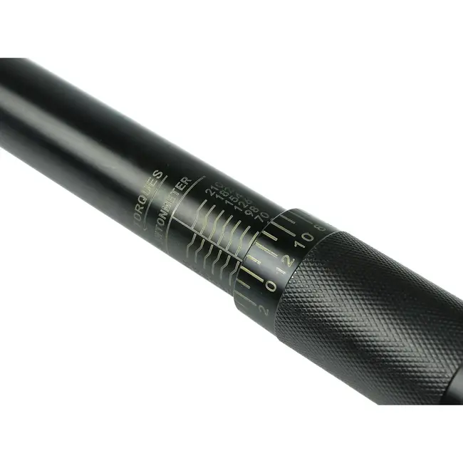 GEKO Dynamometrische sleutelset - 28-210 Nm - CrV staal - Inclusief impactdoppen - Zwart