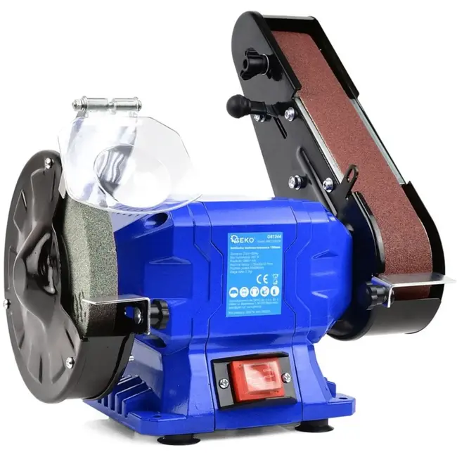 GEKO Tafelbandslijper - 250W motor - 150mm schijf - 50x686mm band