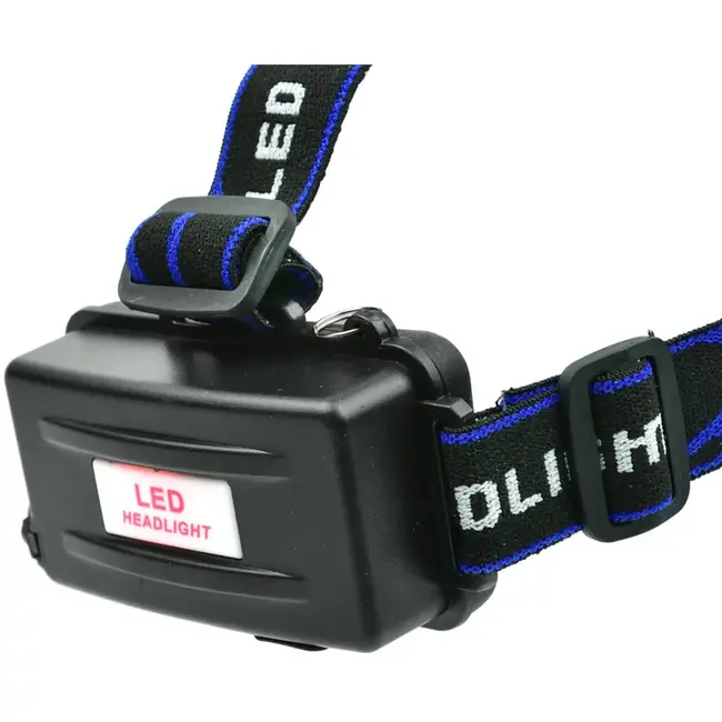 GEKO Hoofdlamp LED - Krachtige Cree XM-L T6 - Zoomfunctie - Drie lichtstanden - Oplaadbaar - Verstelbare band