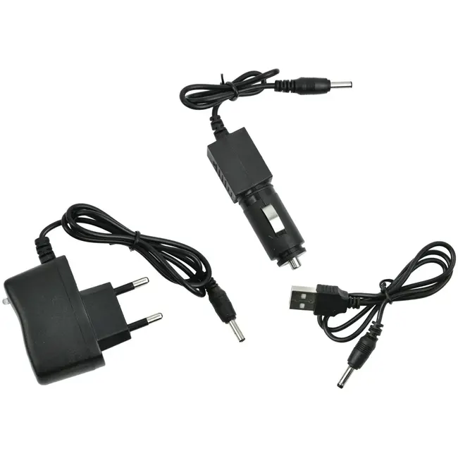 GEKO Hoofdlamp LED - Krachtige Cree XM-L T6 - Zoomfunctie - Drie lichtstanden - Oplaadbaar - Verstelbare band