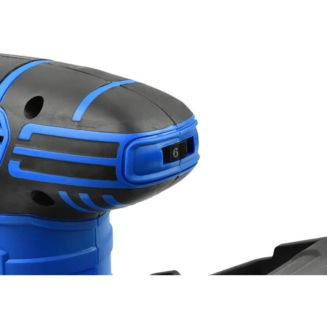 GEKO Rotatieschuurmachine - 125mm - 450W - Stofafzuiging - Antislipgreep