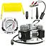 GEKO 12V compressor - dubbele cilinder - ingebouwde zaklamp - 250W - draagbaar ontwerp