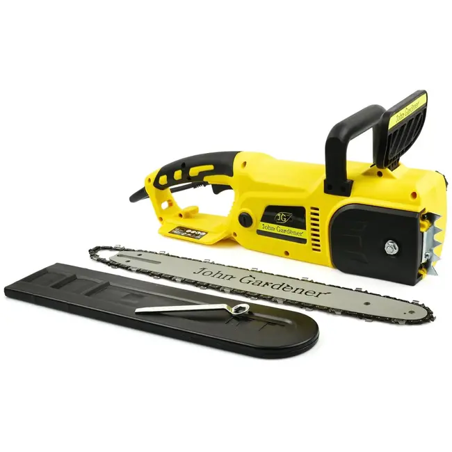 GEKO Elektrische kettingzaag - 2400W - Veiligheid & Efficiëntie - 40 cm zaagblad