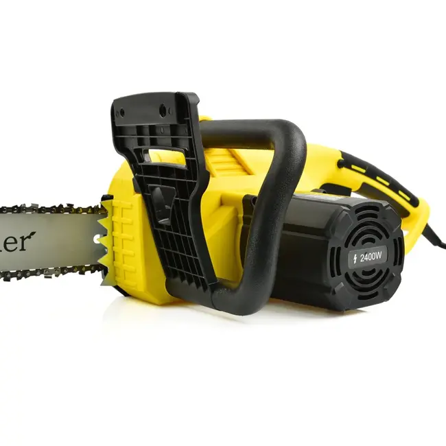 GEKO Elektrische kettingzaag - 2400W motor - 40 cm zaagblad - Veiligheidsrem - Binnengebruik geschikt