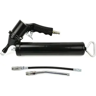 GEKO Pneumatisch vetpistool - 400cc - Zwart - Inclusief ventiel en slang
