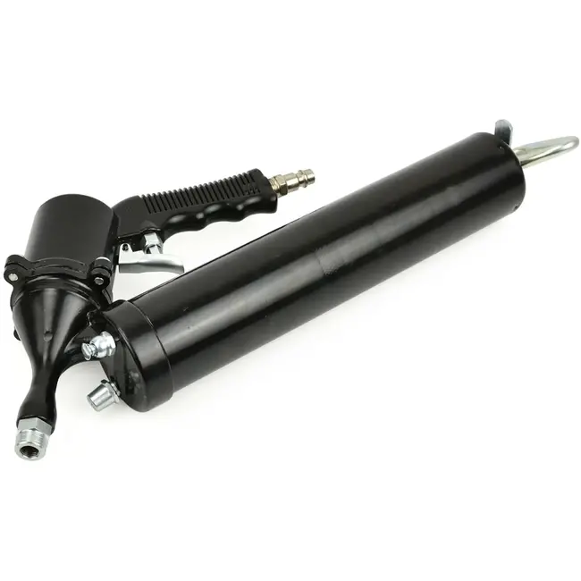 GEKO Pneumatisch vetpistool - 400cc - Zwart - Inclusief ventiel en slang