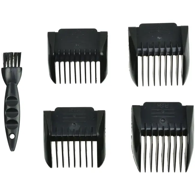 GEKO Draadloze dieren tondeuse - titanium en keramische messen - verstelbare snijlengte - 60 min gebruikstijd