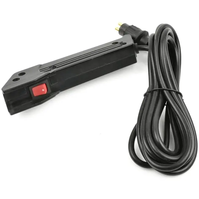 GEKO Elektrische lier - 12V - 907 kg trekkracht - Compact ontwerp - Stalen kabel 9,2 m