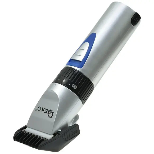 GEKO Draadloze huisdierentrimmer - keramisch en titanium - verstelbare snijlengte - met accessoires