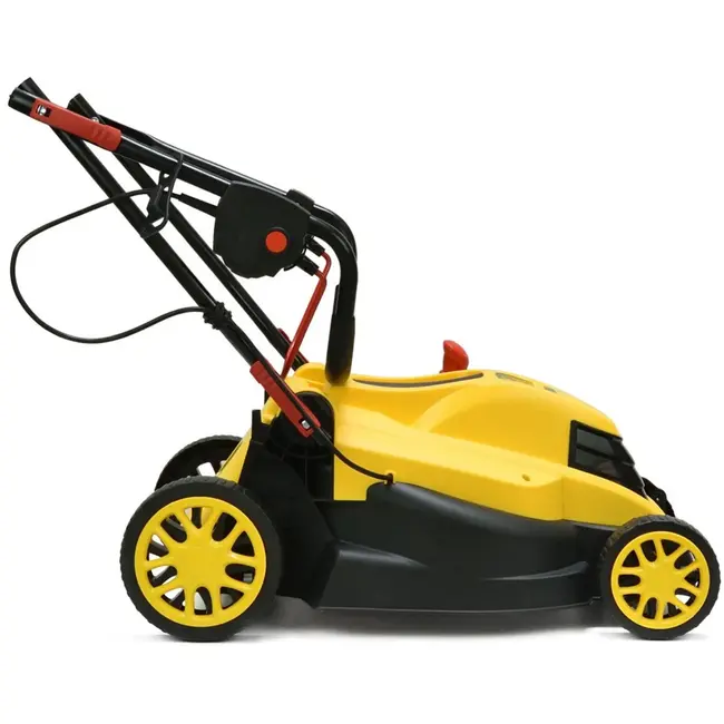 GEKO Elektrische grasmaaier - 38 cm maaibreedte - 1700W - 5 hoogtestanden - 40L opvangbak