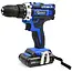 GEKO Accuboormachine - 21V - 2x 2Ah accu - Inclusief koffer en lader