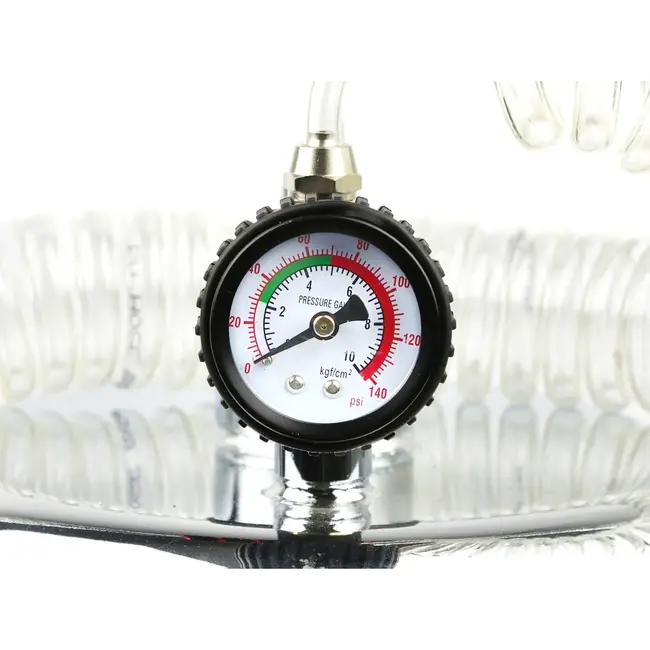 GEKO Remgereedschap - Eenvoudig Onderhoud - Inclusief Adapterset - 10L Tank - 5,4m Slang