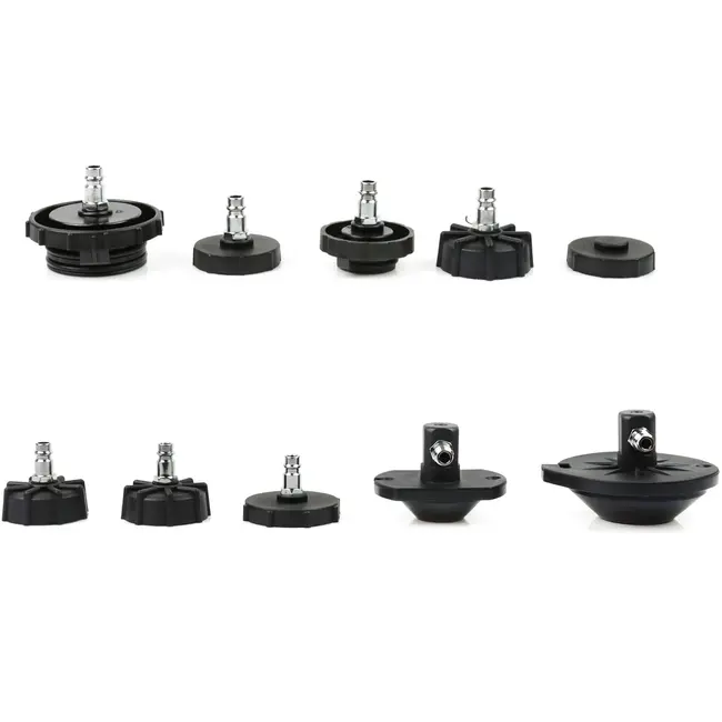 GEKO Remgereedschap - Eenvoudig Onderhoud - Inclusief Adapterset - 10L Tank - 5,4m Slang