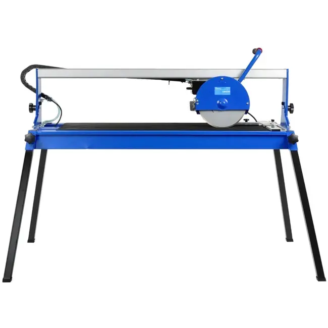 GEKO Tegelsnijder - Inductiemotor 1200W - Nat en droog snijden - 1020mm snijlengte - 250mm diamantblad