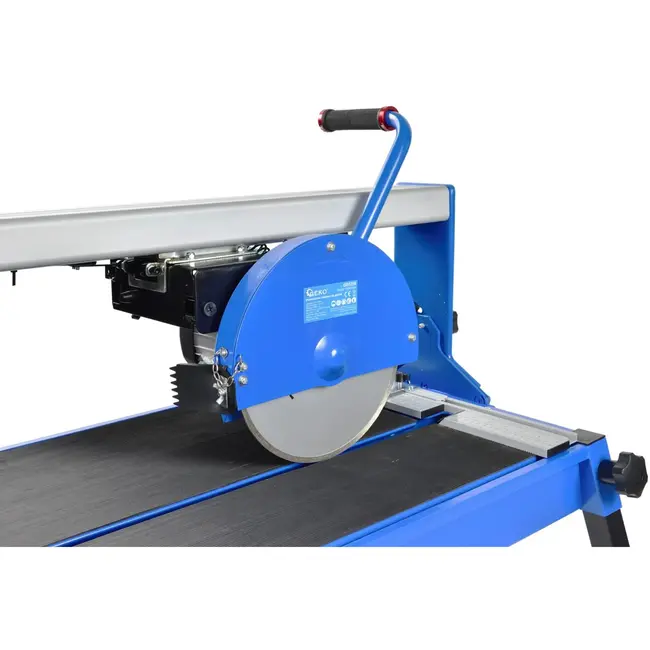 GEKO Tegelsnijder - Inductiemotor 1200W - Nat en droog snijden - 1020mm snijlengte - 250mm diamantblad