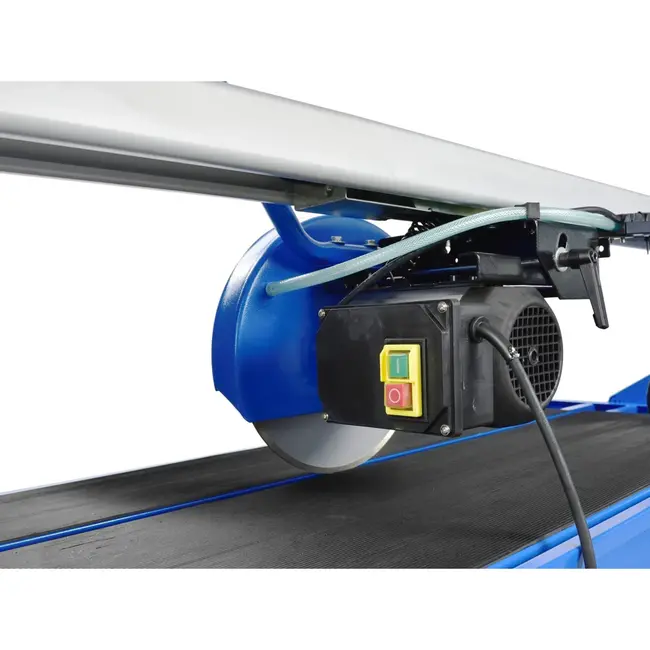 GEKO Tegelsnijder - Inductiemotor 1200W - Nat en droog snijden - 1020mm snijlengte - 250mm diamantblad