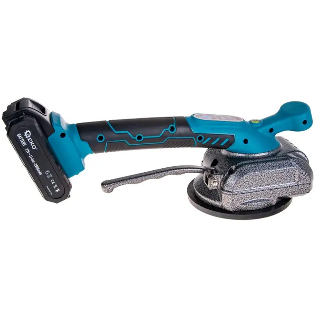 GEKO Tegeltrilplaat - Touchbediening - 5-traps Kracht - 21V - Inclusief 2 Accu's