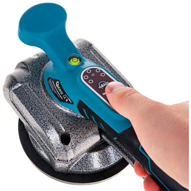 GEKO Tegeltrilplaat - Touchbediening - 5-traps Kracht - 21V - Inclusief 2 Accu's