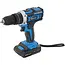 GEKO Accu boormachine met slagfunctie - 21V - 2 accu's - Compact en krachtig