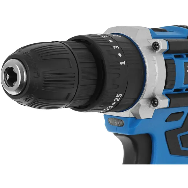 GEKO Accu boormachine met slagfunctie - 21V - 2 accu's - Compact en krachtig