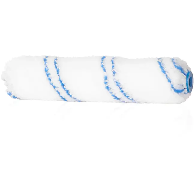 GEKO Microvezel verfroller - 15 cm - Voor gladde oppervlakken - Geschikt voor dunne verfsoorten