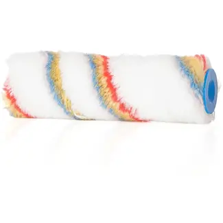 GEKO Verfroller - polyacryl - multicolor - 15 cm - 30 mm - voor ruwe oppervlakken