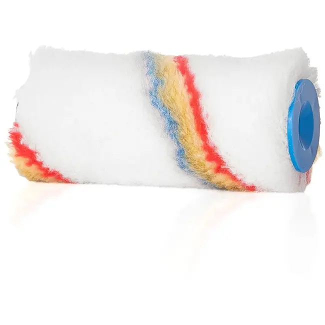 GEKO Verfroller - Polyacryl - Multicolor - 10 cm - Voor ruwe oppervlakken