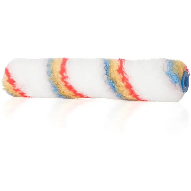 GEKO Verfroller - Polyacryl - Multicolor - 15 cm - 18 mm - Voor ruwe oppervlakken