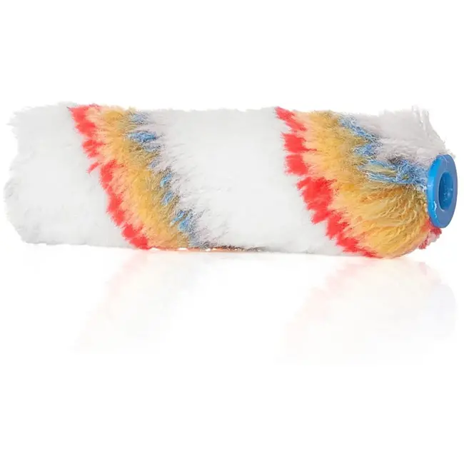 GEKO Verfroller - Polyacryl - Multicolor - 10 cm - Voor Ruige Oppervlakken