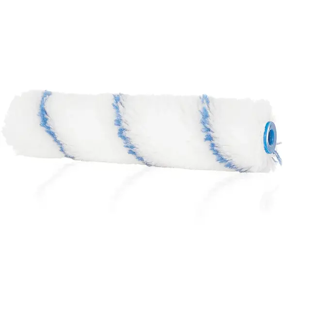 GEKO Verfroller - polyacryl - blauwe draad - 15 cm - 18 mm