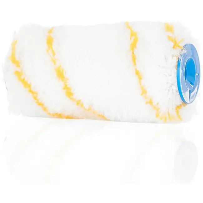 GEKO Verfroller - polyacryl - gouden draad - 10 cm - 30 mm