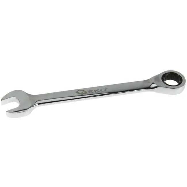 GEKO Ratelsleutel - 8 mm - CrV Staal - 72 Tanden - Surface Drive
