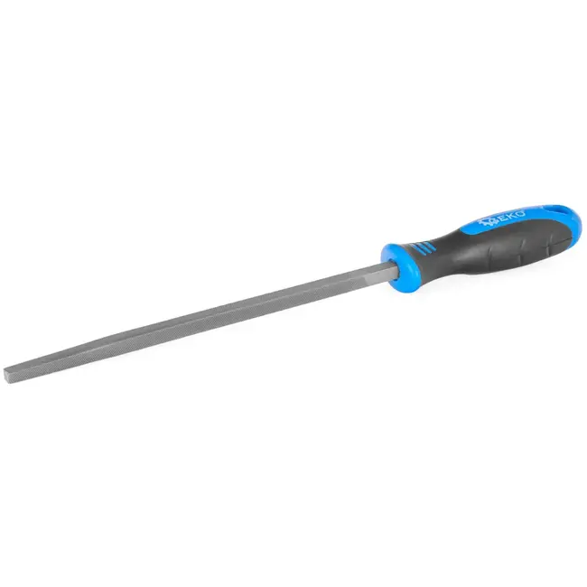 GEKO Vierkante metaalvijl - 200 mm - Ergonomische greep - Carbon staal