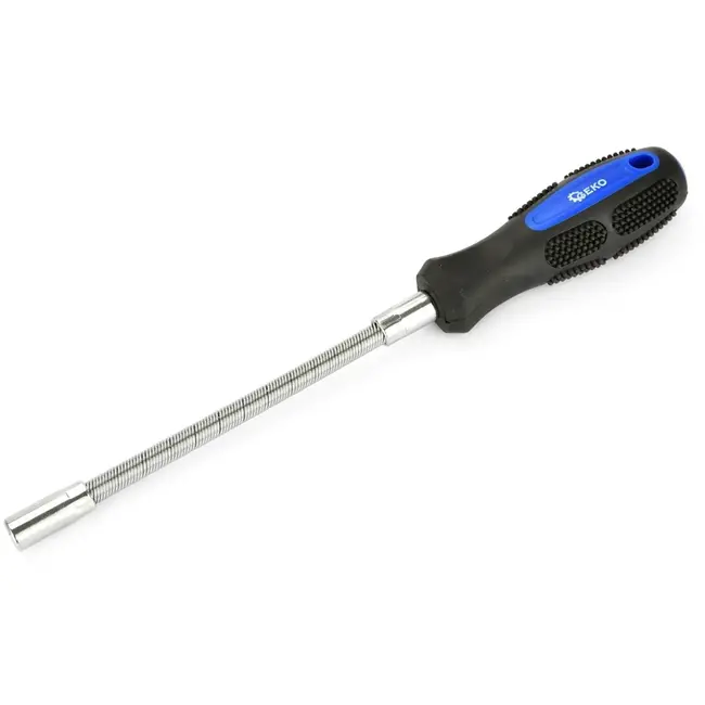 GEKO Flexibele schroevendraaier - 7 mm - Ergonomisch - Antislip - 270 mm lang