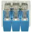 GEKO Elektrische snelconnector - 3 terminals - Transparant - 10 stuks - 0,2-4 mm²