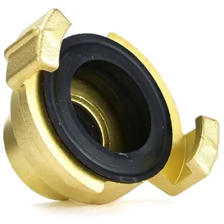 GEKO Messing klauwkoppeling - Binnenzijde 12,7 mm - Weerbestendig - 40 mm klauwafstand