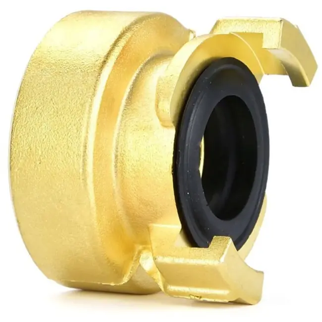 GEKO Messing klauwkoppeling - interne draad 40 mm - robuust en oliebestendig