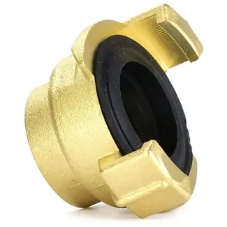 GEKO Messing klauwkoppeling - interne draad 19 mm - robuust en oliebestendig