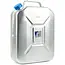 GEKO Verticale aluminium jerrycan - lichtgewicht en corrosiebestendig - 20 liter
