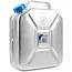 GEKO Verticale aluminium jerrycan - 10 liter - lichtgewicht en corrosiebestendig