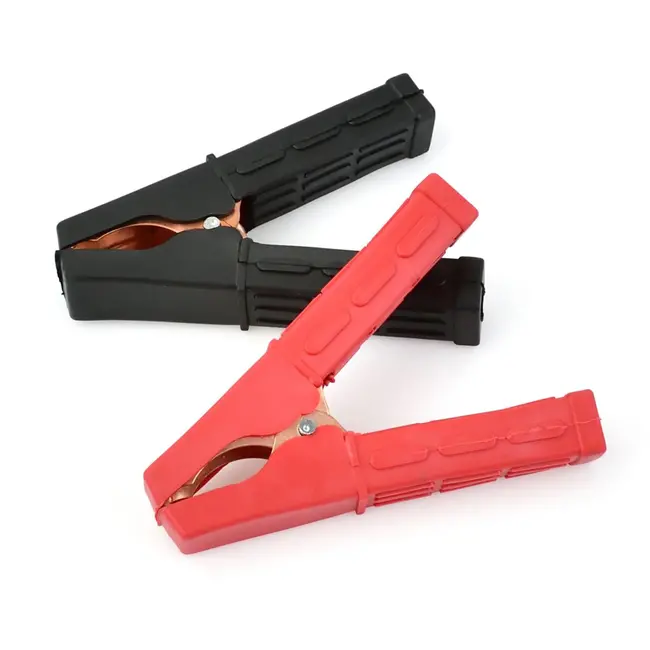 GEKO Booster klemmen - 100A - Sterke grip - Set van 2 - Rood/Zwart