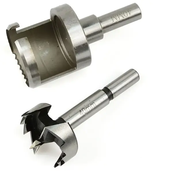 GEKO Forstner- en plugfrezenset - HCS staal - 35mm - Voor houtbewerking