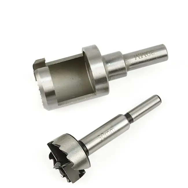 GEKO Forstner- en plugfrezenset - HCS staal - 35 mm - Voor houtbewerking