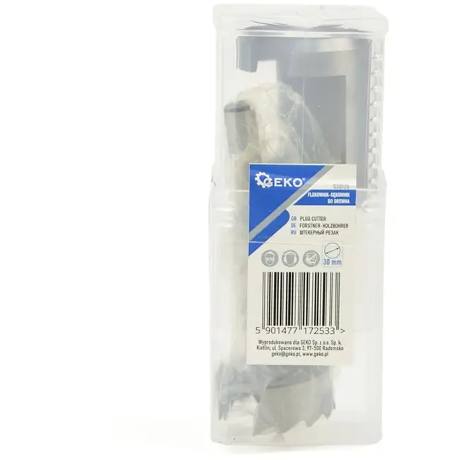 GEKO Forstner- en plugfrezenset - HCS staal - 35 mm - Voor houtbewerking