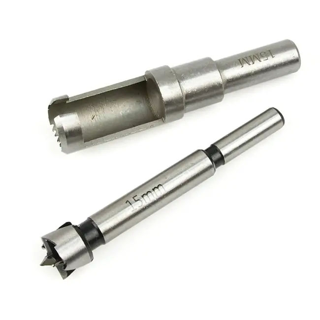 GEKO Forstner en pluggenboor set - HCS staal - 35mm - Voor houtbewerking