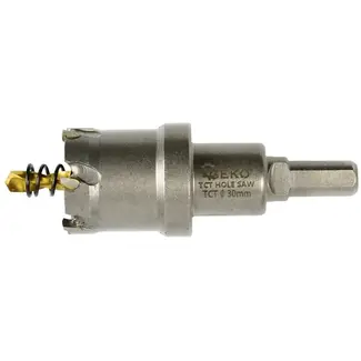 GEKO Carbide gatenzaag - 30 mm - titanium boor - hoge precisie - duurzaam ontwerp