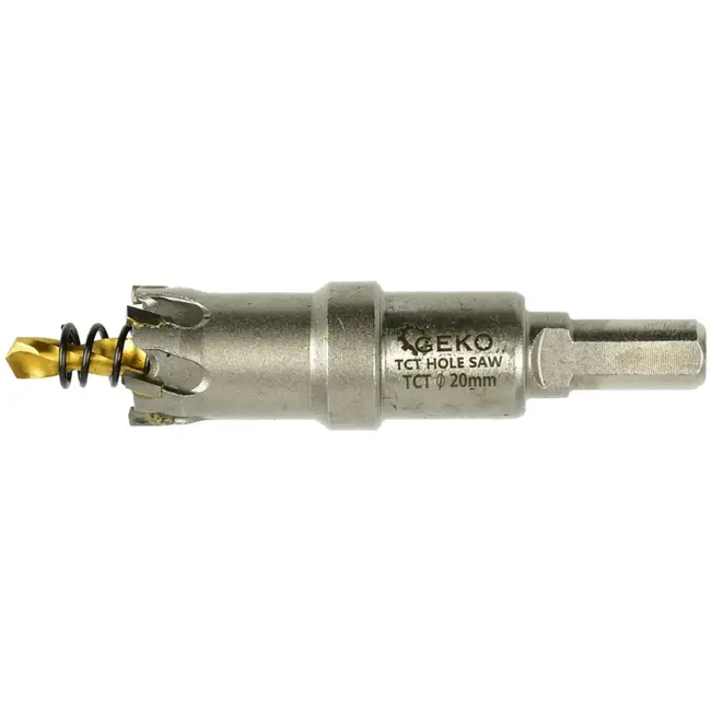 GEKO Carbide gatenzaag - 20 mm - Titanium boor - Hoge precisie - Duurzaam ontwerp